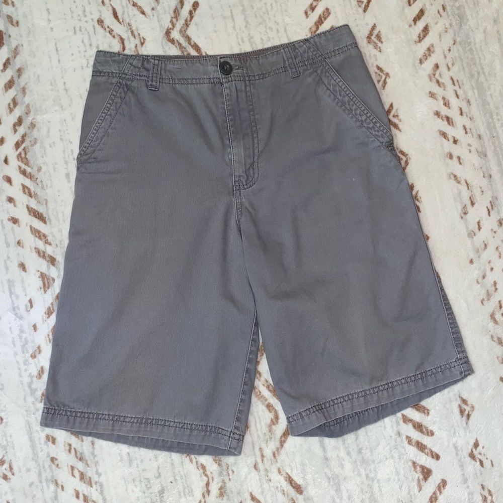 Faded Glory Boy’s Gray Casual Shorts Size 14
